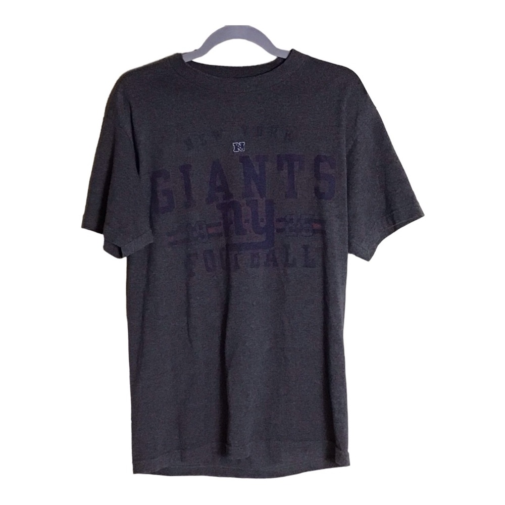 NFL New York Giants GrayTee Shirt Sz. Med EUC (flaw) Sports Apparel, Sports Logo